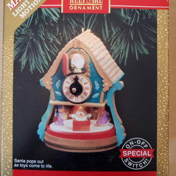 HALLMARK ornament Enchanted Clock - Picture 2 of 4